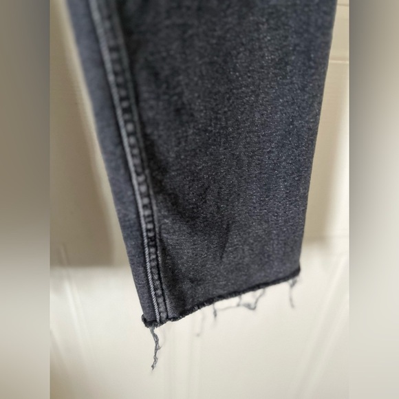 RE/DONE Originals 70s Stove Pipe in Faded Coal With Rips 24 - Picture 7 of 15